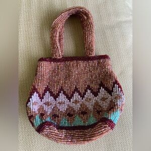 Moyna Mini Beaded Bag